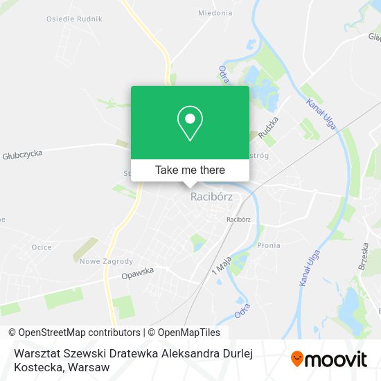 Warsztat Szewski Dratewka Aleksandra Durlej Kostecka map