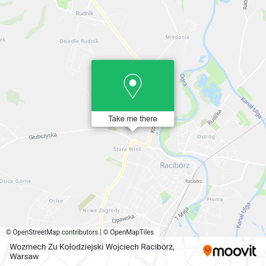 Wozmech Zu Kołodziejski Wojciech Racibórz map