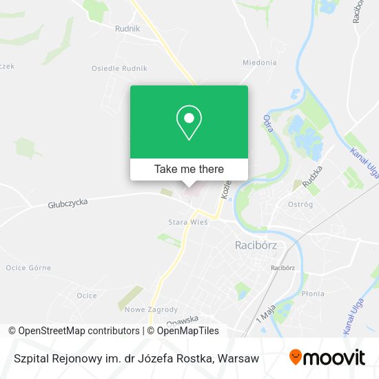 Szpital Rejonowy im. dr Józefa Rostka map