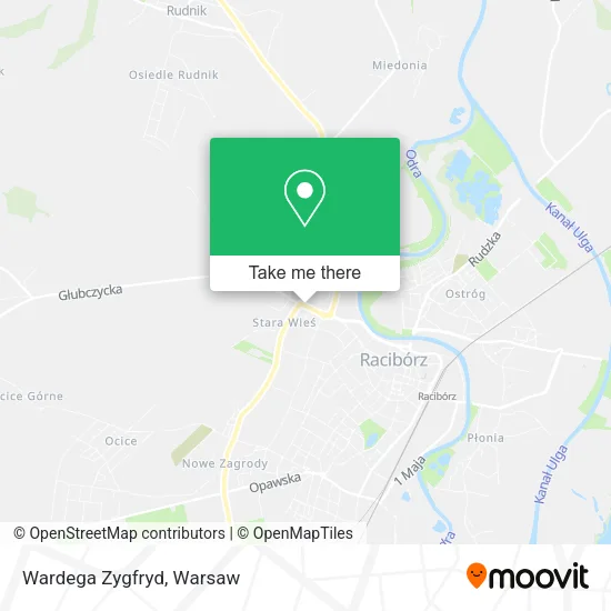 Карта Wardega Zygfryd