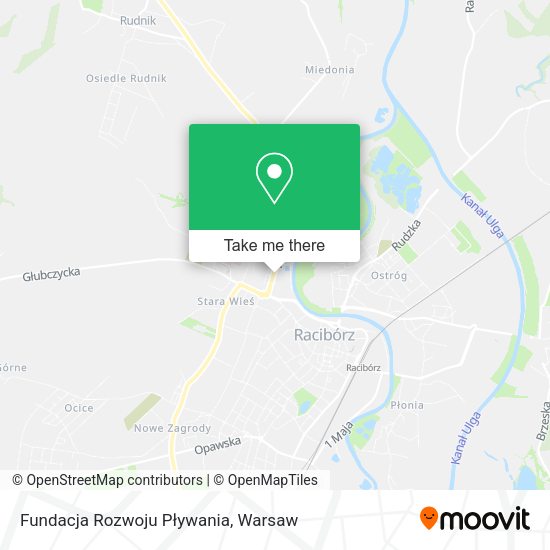 Fundacja Rozwoju Pływania map