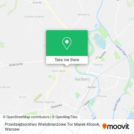 Przedsiębiorstwo Wielobranżowe Tor Marek Kłosok map