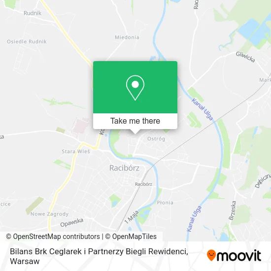 Карта Bilans Brk Ceglarek i Partnerzy Biegli Rewidenci