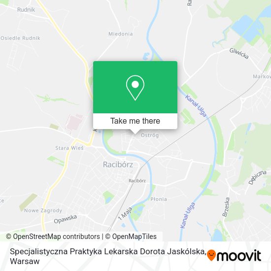 Specjalistyczna Praktyka Lekarska Dorota Jaskólska map