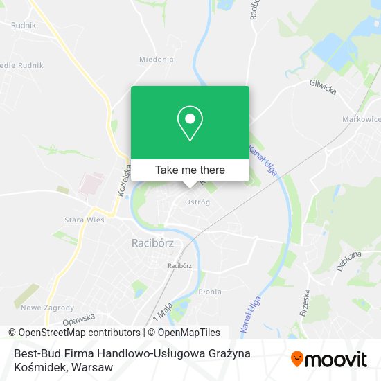 Best-Bud Firma Handlowo-Usługowa Grażyna Kośmidek map