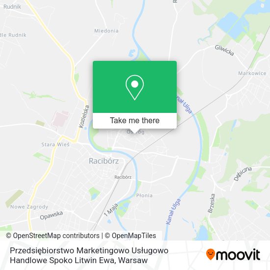 Przedsiębiorstwo Marketingowo Usługowo Handlowe Spoko Litwin Ewa map