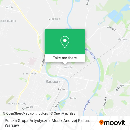 Карта Polska Grupa Artystyczna Musix Andrzej Palica
