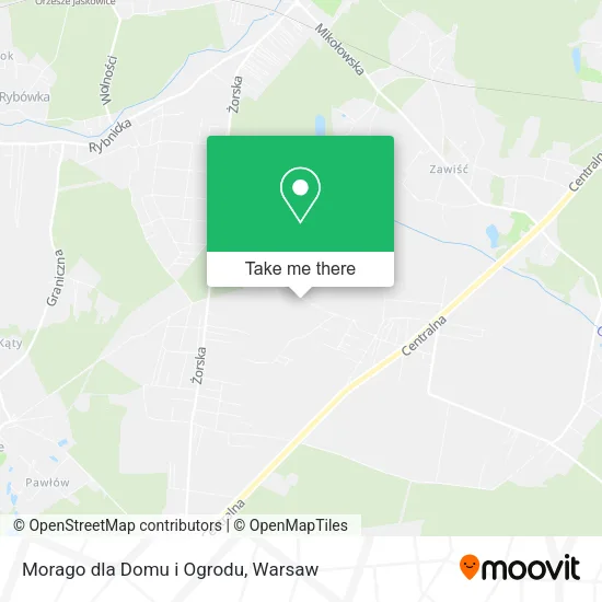 Карта Morago dla Domu i Ogrodu
