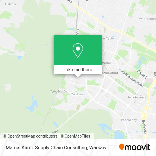 Карта Marcin Karcz Supply Chain Consulting