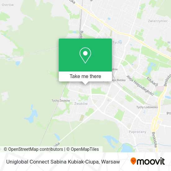 Карта Uniglobal Connect Sabina Kubiak-Ciupa