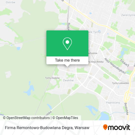 Firma Remontowo-Budowlana Degra map