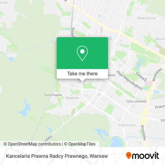 Kancelaria Prawna Radcy Prawnego map