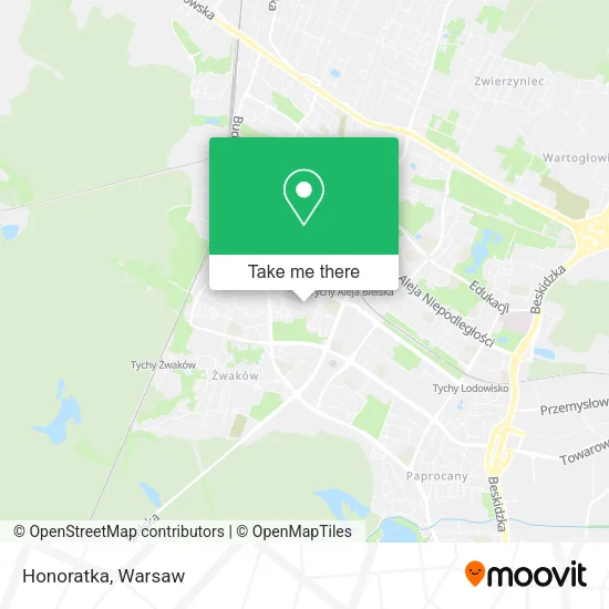 Honoratka map