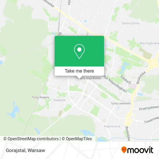 Карта Gorajstal