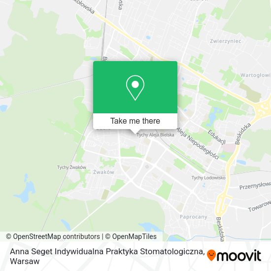 Anna Seget Indywidualna Praktyka Stomatologiczna map