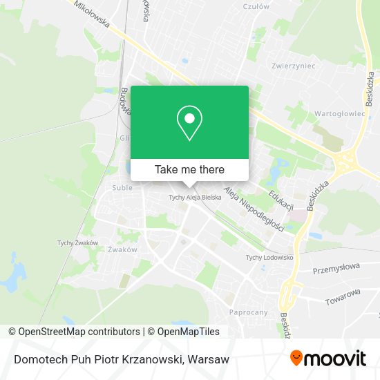 Domotech Puh Piotr Krzanowski map