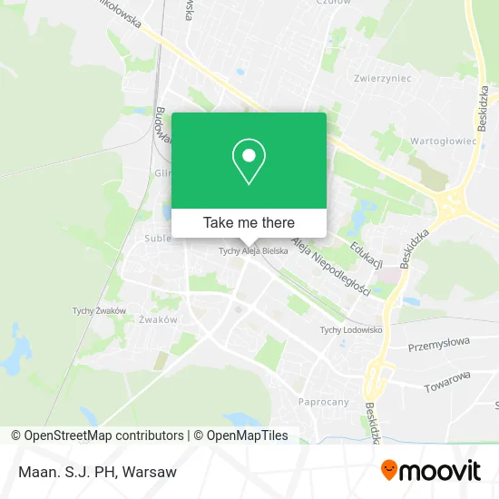 Карта Maan. S.J. PH