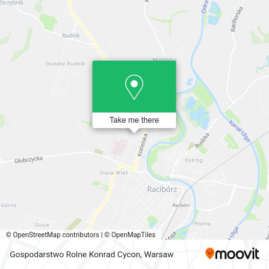 Gospodarstwo Rolne Konrad Cycon map