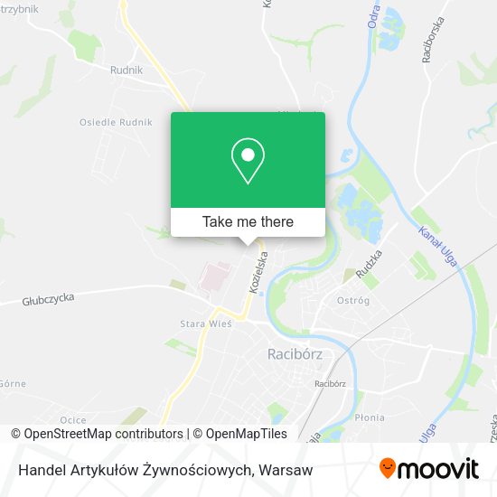 Handel Artykułów Żywnościowych map