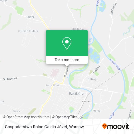 Gospodarstwo Rolne Galdia Józef map