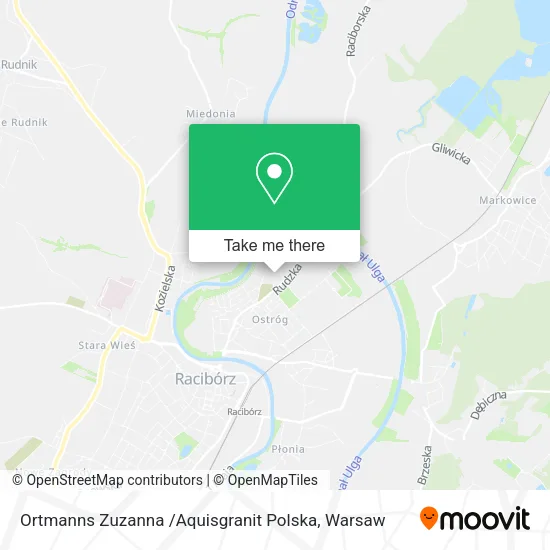 Карта Ortmanns Zuzanna /Aquisgranit Polska
