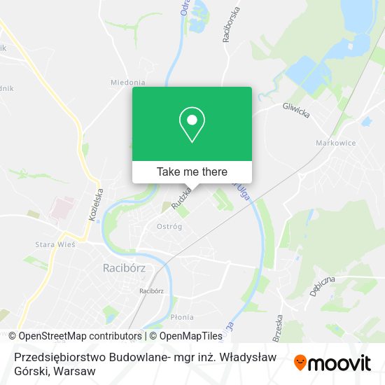 Przedsiębiorstwo Budowlane- mgr inż. Władysław Górski map