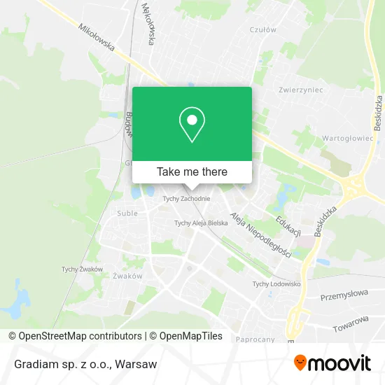Карта Gradiam sp. z o.o.