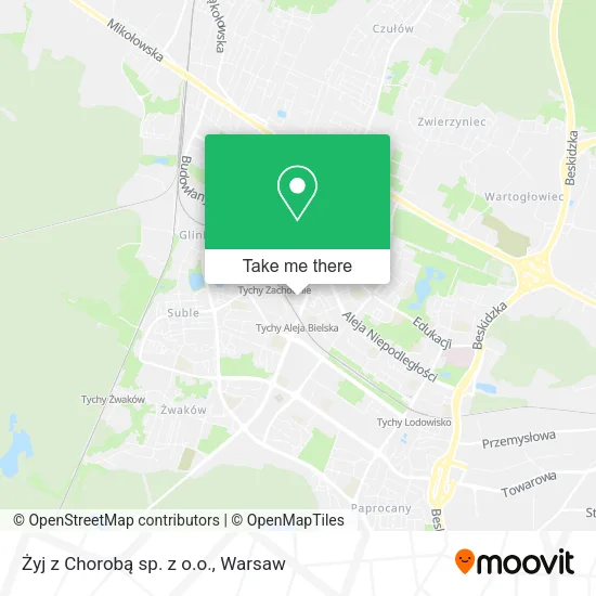 Карта Żyj z Chorobą sp. z o.o.