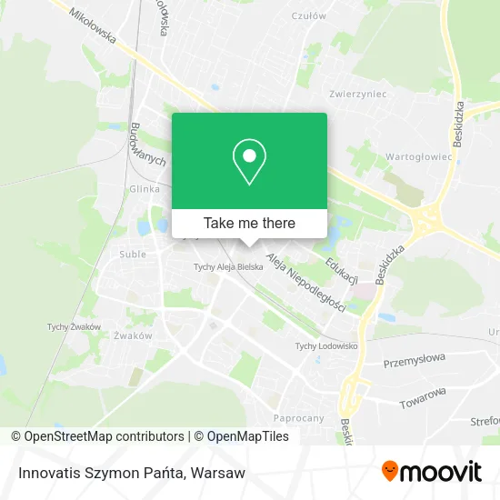 Карта Innovatis Szymon Pańta