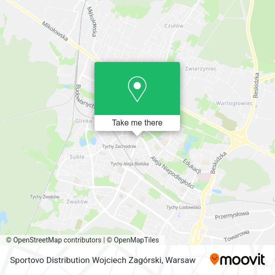 Карта Sportovo Distribution Wojciech Zagórski