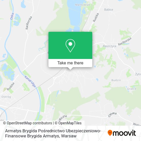 Armatys Brygida Pośrednictwo Ubezpieczeniowo-Finansowe Brygida Armatys map