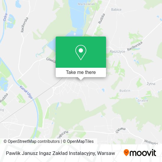 Pawlik Janusz Ingaz Zakład Instalacyjny map