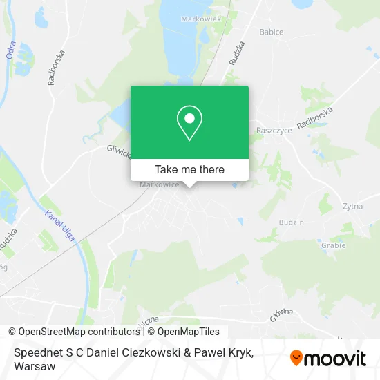 Карта Speednet S C Daniel Ciezkowski & Pawel Kryk