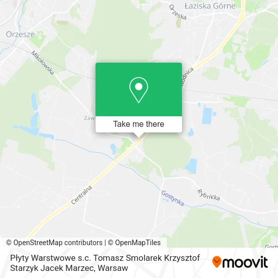 Карта Płyty Warstwowe s.c. Tomasz Smolarek Krzysztof Starzyk Jacek Marzec