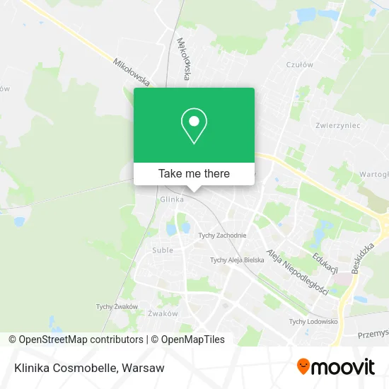 Карта Klinika Cosmobelle
