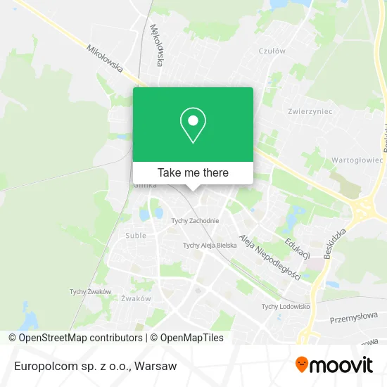Карта Europolcom sp. z o.o.
