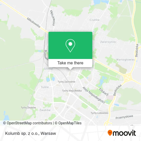 Карта Kolumb sp. z o.o.