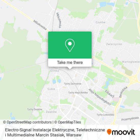 Electro-Signal Instalacje Elektryczne, Teletechniczne i Multimedialne Marcin Stasiak map