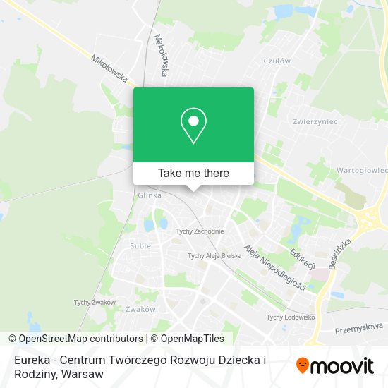 Eureka - Centrum Twórczego Rozwoju Dziecka i Rodziny map