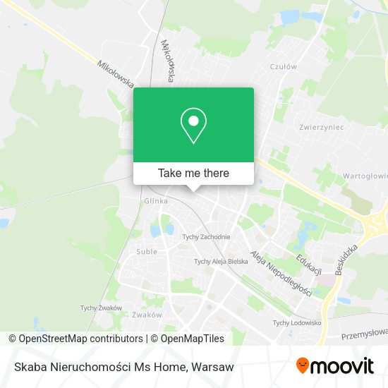 Skaba Nieruchomości Ms Home map