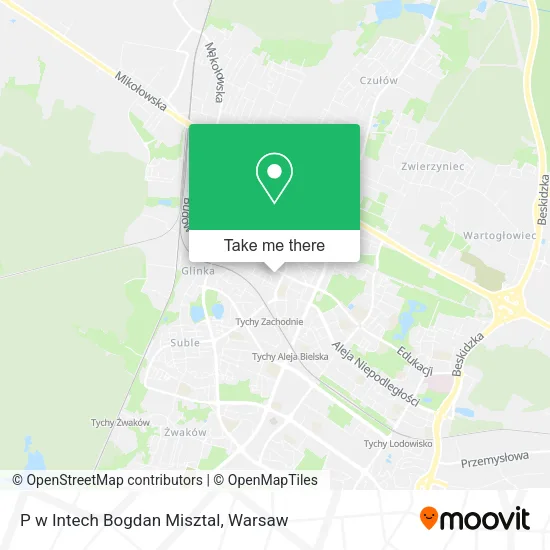 Карта P w Intech Bogdan Misztal