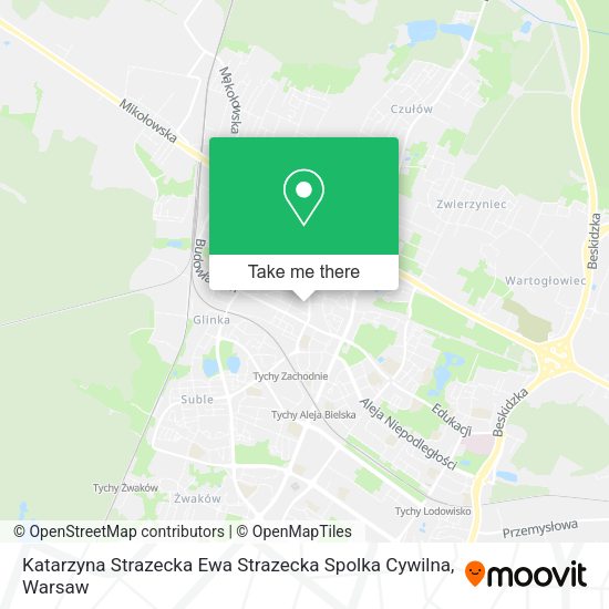 Katarzyna Strazecka Ewa Strazecka Spolka Cywilna map