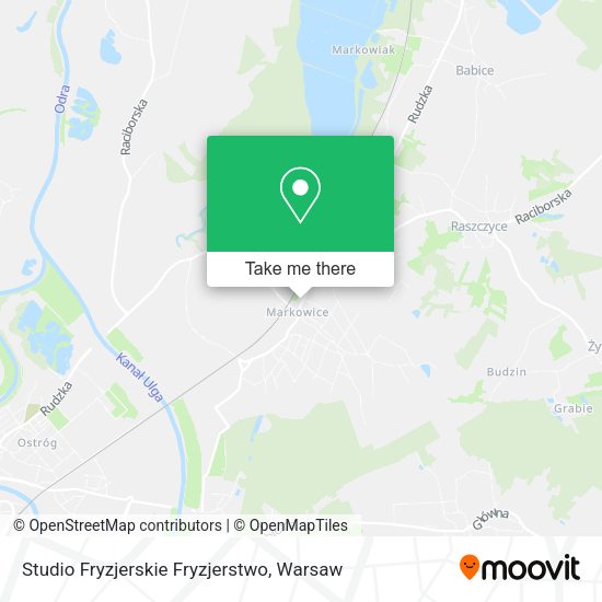 Studio Fryzjerskie Fryzjerstwo map