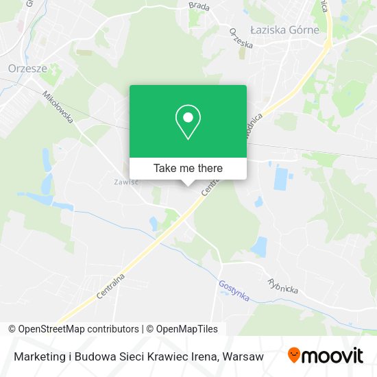 Marketing i Budowa Sieci Krawiec Irena map