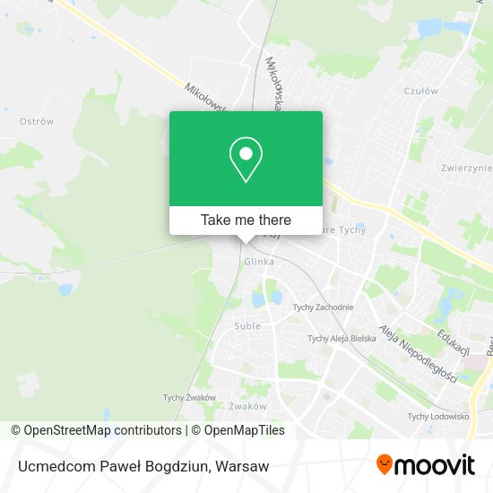 Ucmedcom Paweł Bogdziun map