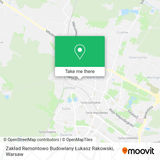 Zakład Remontowo Budowlany Łukasz Rakowski map