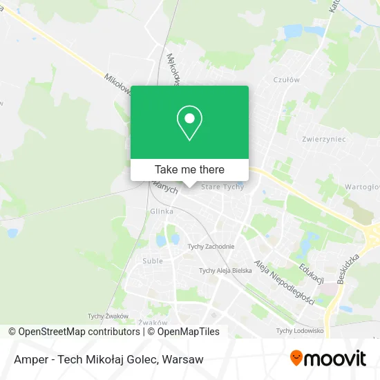 Amper - Tech Mikołaj Golec map