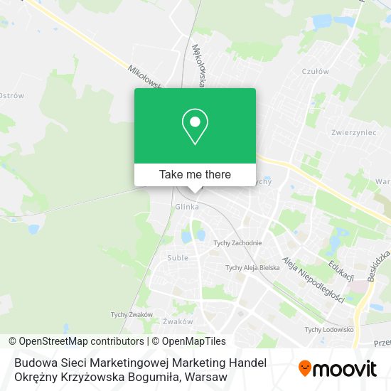 Budowa Sieci Marketingowej Marketing Handel Okrężny Krzyżowska Bogumiła map