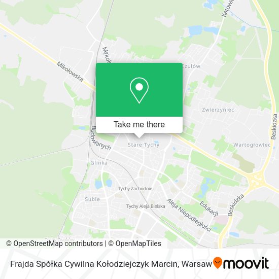 Frajda Spółka Cywilna Kołodziejczyk Marcin map