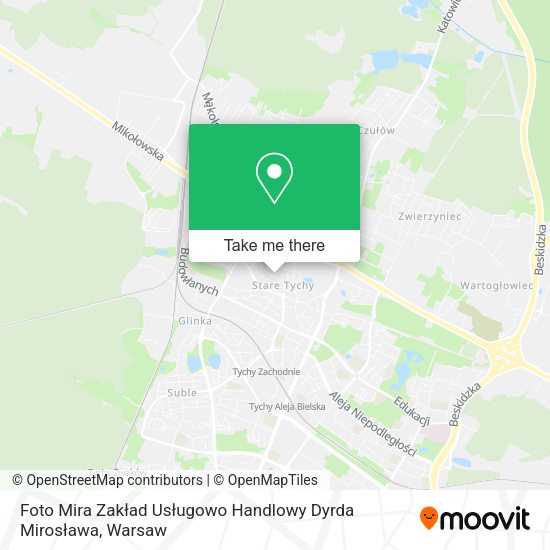 Foto Mira Zakład Usługowo Handlowy Dyrda Mirosława map